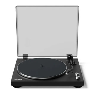 Kanto OBI3 Turntable with Bluetooth 5.3, Preamp, and Pitch Control - Matte Black Kanto