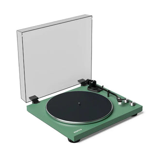 Kanto OBI3 Turntable with Bluetooth 5.3, Preamp, and Pitch Control - Matte Green Kanto