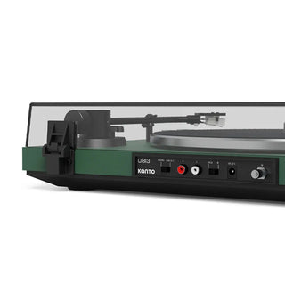 Kanto OBI3 Turntable with Bluetooth 5.3, Preamp, and Pitch Control - Matte Green Kanto