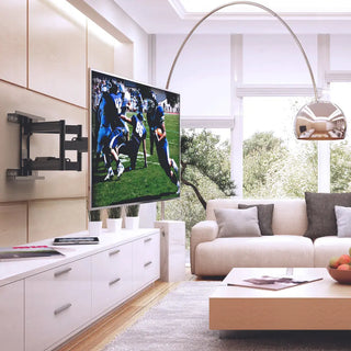 Kanto PDX650 Full Motion TV Wall Mount for 37" - 90" TVs, Black Kanto