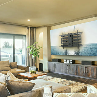 Kanto PMX800 Pro Series Full Motion TV Wall Mount with Adjustable Offset for 55" - 120" TVs Kanto