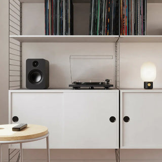 Kanto REN 200W Powered Bookshelf Speakers with HDMI ARC, USB-C, and Bluetooth 5.3 - Matte Black, Pair Kanto