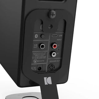 Kanto SU2 Kanto SU2 Rear-Mounted Desktop Stands for Uki and Ora - Black, Pair Kanto