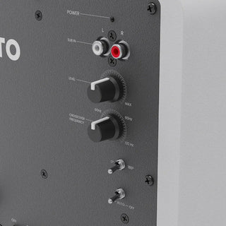 Kanto SUB6 200W 6" Sealed Powered Subwoofer, Matte White Kanto