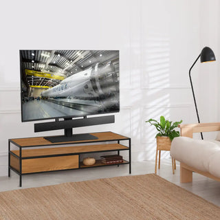 Kanto TTS100 Height Adjustable and Swivelling Tabletop TV Stand for 37" - 75" TVs Kanto