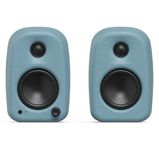 Kanto UKI 100W Desktop Speakers with Bluetooth, USB-C, Headphone out, Cornflower (Matte Blue), Pair Kanto