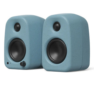 Kanto UKI 100W Desktop Speakers with Bluetooth, USB-C, Headphone out, Cornflower (Matte Blue), Pair Kanto