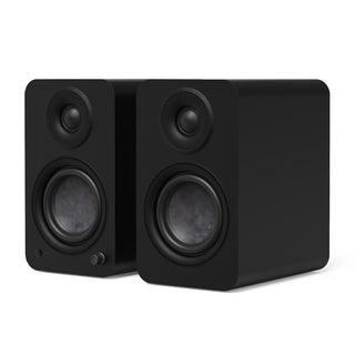 Kanto YU4 (2nd Gen) 160 W Powered Bookshelf Speaker with Bluetooth 5.3, Built-in Phono Preamp, USB-C and Optical Inputs - Matte Black