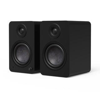 Kanto YU6 (2nd Gen) 200 W Powered Bookshelf Speaker with Bluetooth 5.3, Built-in Phono Preamp, USB-C and Optical Inputs - Matte Black