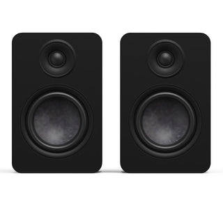 Kanto YU6 (2nd Gen) Passive Bookshelf Speaker with 1" Silk Dome Tweeter and 5.25" Paper Cone Woofer - Matte Black