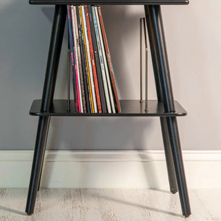 Victrola Eastwood II Turntable - Black + Turntable Stand Bundle - Black Victrola