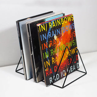 Victrola Eastwood II Turntable - Black + Gadhouse Vinyl Rack Bundle - Black Victrola