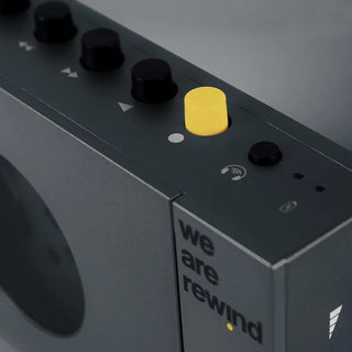 We Are Rewind Portable Cassette Player & Recorder - Keith, Grey We Are Rewind