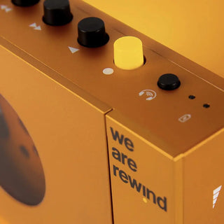 We Are Rewind Portable Cassette Player & Recorder - Serge, Orange We Are Rewind
