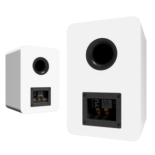 Kanto YU Passive 5.25" Speakers with 1" Silk Dome Tweeter and 5.25" Kevlar Woofer - White, Pair Kanto