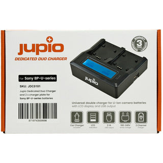 Jupio Dedicated Duo Charger for Sony BP-U Series