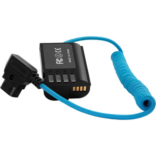 Kondor Blue D Tap to DMW-BLK22 Dummy Battery Cable (Blue)