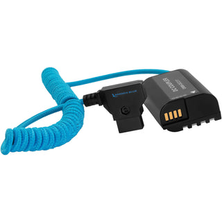 Kondor Blue D Tap to DMW-BLK22 Dummy Battery Cable (Blue)