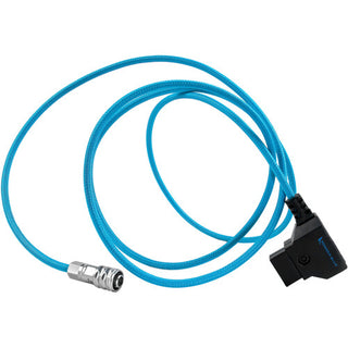 Kondor Blue D-Tap to 2-Pin Power Cable for BMPCC 6K/4K (Blue, 48")