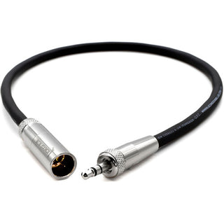 Kondor Blue Mini-XLR Male to Locking 3.5mm Stereo Cable for BMPCC 6K & 4K (Black)