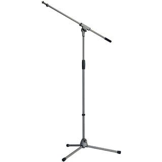 K&M 21060 Microphone Boom Stand (Soft-Touch Gray)