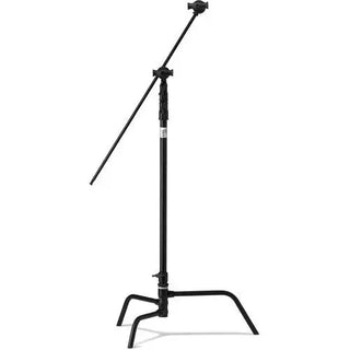 Kupo CL-40MKB 40" Master C-Stand with Sliding Leg Kit & 2.5" Grip Head (3.13m, Black)