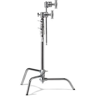 Kupo CS-20MK Master C-Stand with 20" Riser and Sliding Leg Kit (Silver, 1.96m)