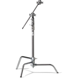 Kupo CS-20MK Master C-Stand with 20" Riser and Sliding Leg Kit (Silver, 1.96m)