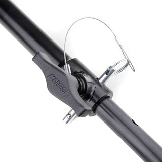 Kupo KLHB-0103 Lightweight Telescopic Hanger with 5/8" Baby Stud (Short, Black)