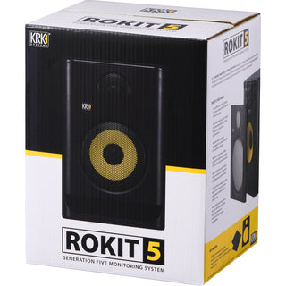 KRK ROKIT 5 G5 5" 2-Way Active Studio Monitor (Single, Black)