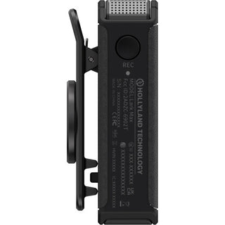 Hollyland LARK MAX Duo 2-Person Wireless Microphone System (Black)