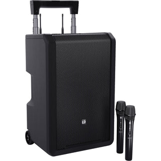 LD Systems ANNY10 HHD2 B6 SYSTEM - 10" PA w/ 2 x Handheld Mics 655 - 679 MHz