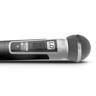 LD Systems U506HHC2 Dual Handheld Wireless Condenser Microphone System (B6 655 - 679 MHz)