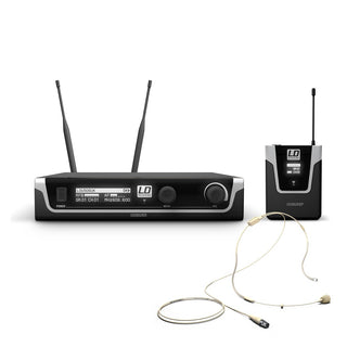 LD Systems U506BHH Wireless Headset Microphone System - Beige (B6 655 - 679 MHz)