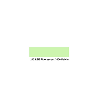 Lee 243 Fluorescent 3600K Lighting filter 0.53m x 1.22m