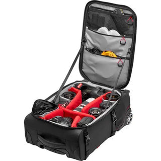 Manfrotto Pro Light Reloader Air-55 Carry-On Camera Roller Bag (Black)