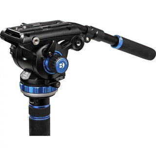 Benro Connect Video Monopod with S2 Pro Flat Base Fluid Video Head