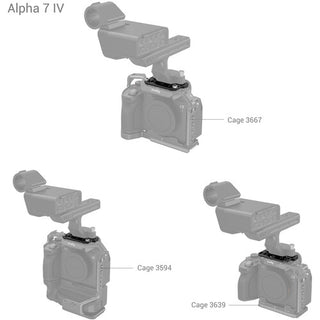 SmallRig 4019 Cage Adapter Plate for Sony FX3 / FX30 XLR Handle