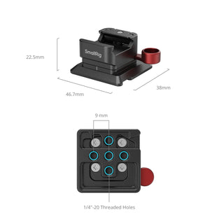 SmallRig MD4857 NATO Clamp to Arca-Swiss Quick Release Plate