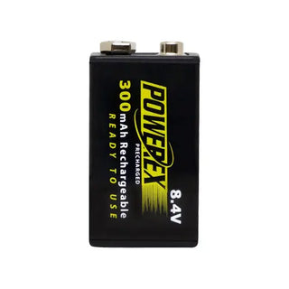 Maha Powerex Precharged Rechargeable NiMH Battery (8.4V, 300mAh)