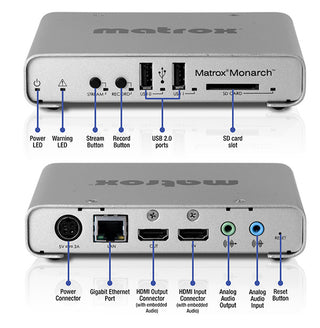 Matrox Monarch HD Professional Video Streaming and Recording Appliance