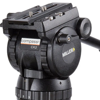 Miller 3705 CompassX 2 Toggle 2 Stage Alloy Tripod System