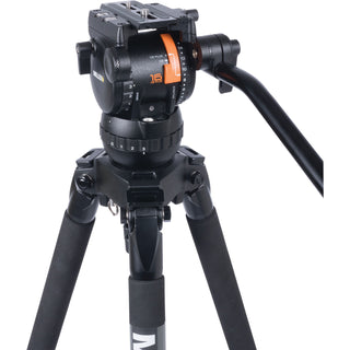 Miller CX6 Fluid Head with Toggle 75 2-Stage Alloy Tripod System (Ground-Level Spreader)