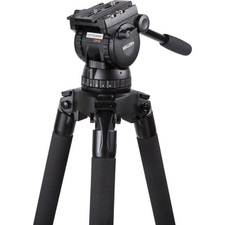 Miller 3769 CX14 Toggle 2-Stage Aluminum Alloy Tripod System with Ground Spreader