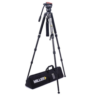 Miller 4030 CXV2 Solo-Q 75 3-STG (Carbon Fibre) Tripod System