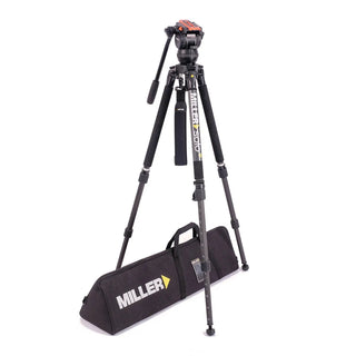 Miller 4057 CXV6 Solo-Q 75 2-STG (Carbon Fibre) Tripod System