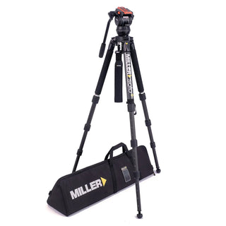 Miller 4060 CXV6 Solo-Q 75 3-STG (Carbon Fibre) Tripod System