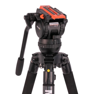 Miller 4060 CXV6 Solo-Q 75 3-STG (Carbon Fibre) Tripod System