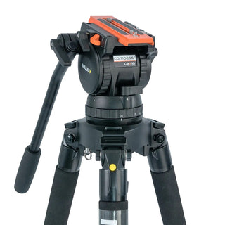 Miller 4120 CXV10 SOLO-Q 100 3-STG (CARBON FIBRE) Tripod System