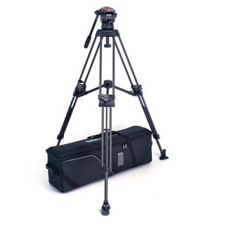 Miller 4140 CXV10 SII 2-STG (Carbon Fibre) with Mid-Level Spreader Tripod System